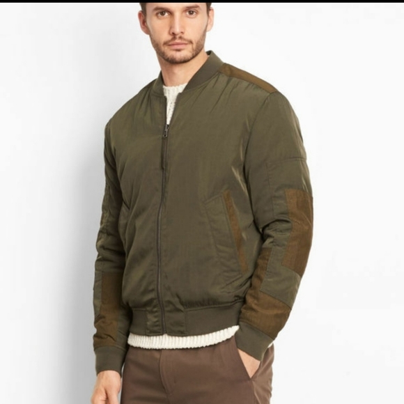 NWT Vince Reversible Bomber Jacket XL